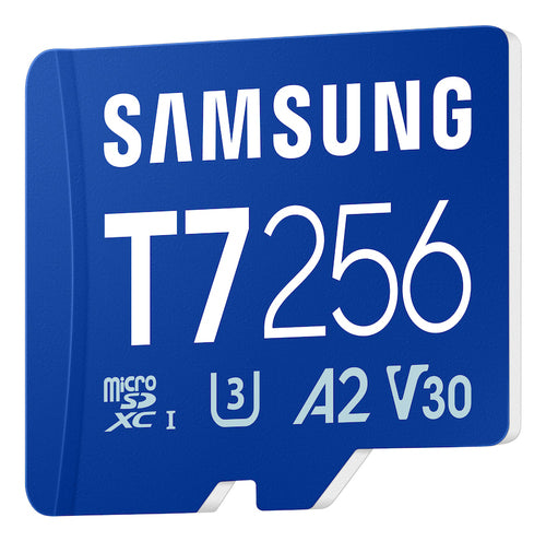 Memory Card Samsung T7 256GB microSDXC UHS-I 170MB/s Class 3 - MB-MB256T/WW