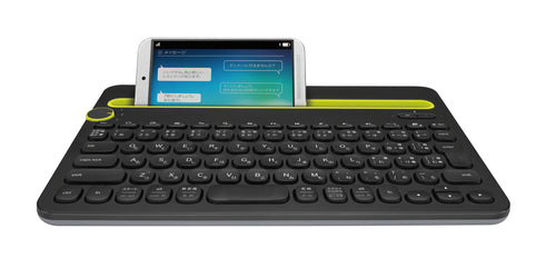 Wireless Bluetooth Keyboard Logitech Black Ergonomic Design