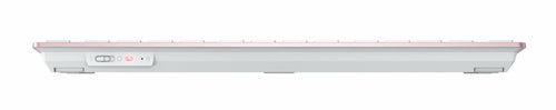 Bluetooth Keyboard CHERRY KW 7100 Mini 75% Layout Scissor Keys Pink White