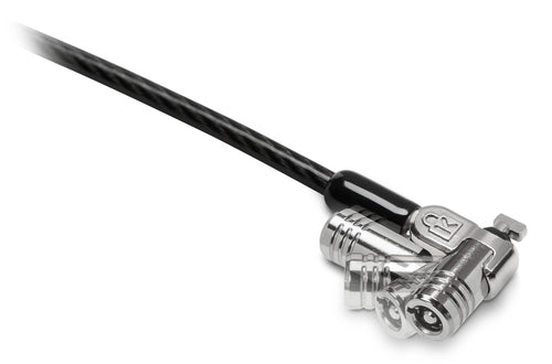 Kensington K65020TAA Cable Lock - 1.8m, Keyed, Carbon Steel Security