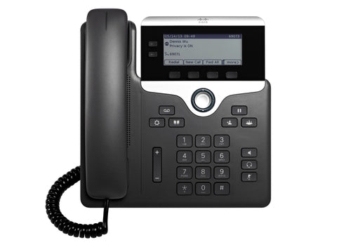 IP Phone Cisco 7821 3.5-inch Greyscale Display 2 Lines Wired - CP-7821-K9=