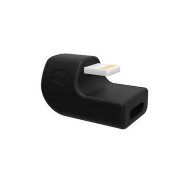 Lightning Adapter Compulocks 180 Degree Cable Gender Changer Black