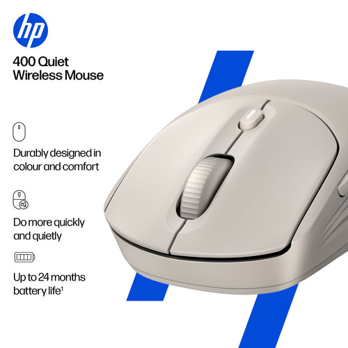 HP 400 Quiet Blue Wireless mouse