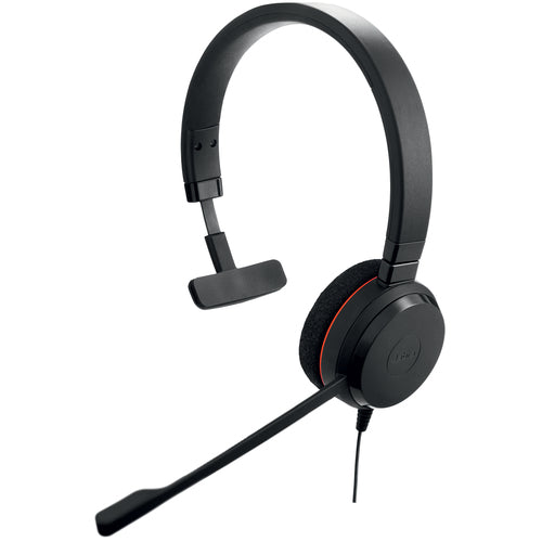 Wired Office Headset Jabra Evolve 20 Mono UC USB-C 150-7000 Hz Lightweight