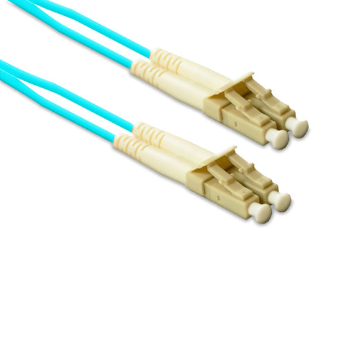 Fibre Optic Cable eNet Components LC2-OM4 50M 40G 100G LC to LC