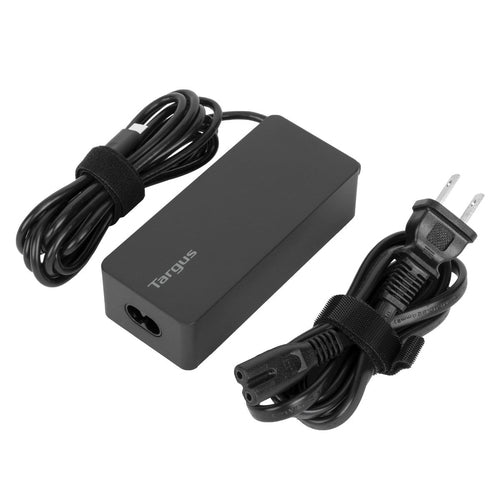 Power Adapter Targus APA107BT 65W AC-to-DC USB-C 1.8m Cable Black