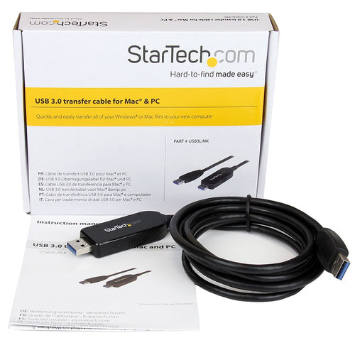USB Cable StarTech.com USB3LINK 2m USB A Male to Male 5Gbps