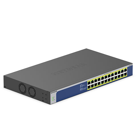 Network Switch NETGEAR GS524PP Gigabit PoE Rack Mounting - GS524PP-100EUS