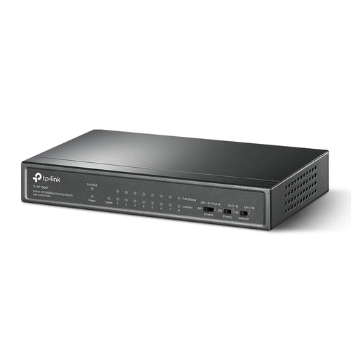 Network Switch TP-Link TL-SF1009P 9-Port 10/100Mbps 8-Port PoE+ Unmanaged - TL-SF1009P