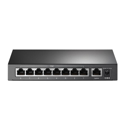 Network Switch TP-Link TL-SF1009P 9-Port 10/100Mbps 8-Port PoE+ Unmanaged - TL-SF1009P