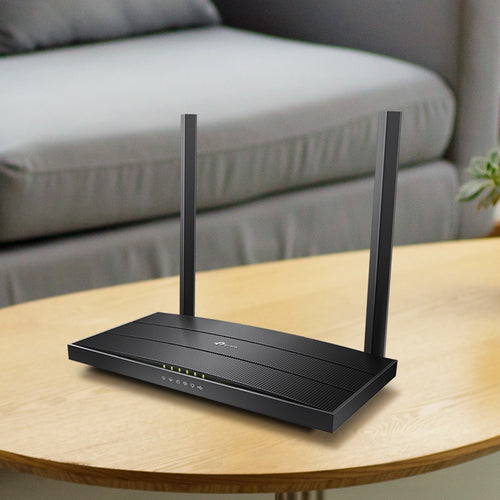 Wireless Router TP-Link Archer VR400 AC1200 MU-MIMO Dual-Band 802.11ac Tabletop - ARCHER VR400