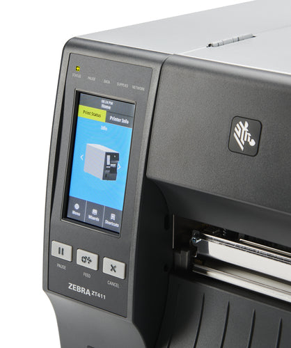 POS Printer Zebra ZT411 Thermal Transfer 203 DPI 2.4 ips 10.4 cm