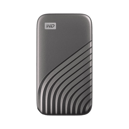 Portable SSD Western Digital My Passport 2TB USB-C 1050MB/s Grey - WDBAGF0020BGY-WESN