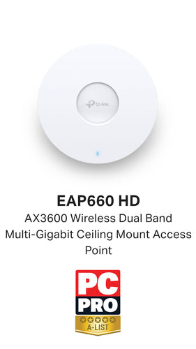 Wireless Access Point TP-Link Omada EAP660 HD AX3600 Dual Band 2402 Mbit/s