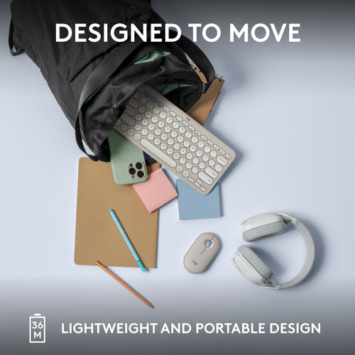 Logitech Pebble Keys 2 K380s keyboard