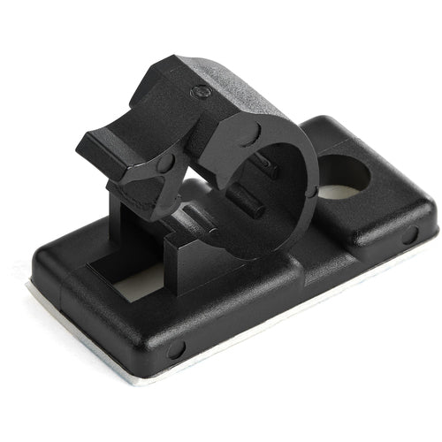 Cable Management Clips StarTech.com 100 Pack Black Nylon Self-Adhesive