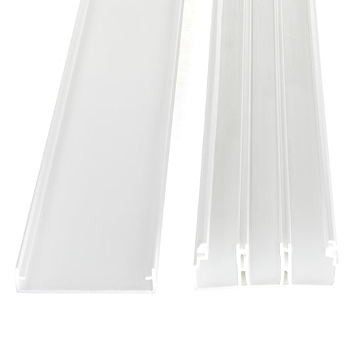 StarTech.com Cable Organizer CBMCWD5020 - 6.5ft PVC Cable Hider - White
