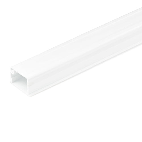 StarTech.com CBMOWD2013 Cable Organizer - Solid Cable Management Raceway Kit, 6ft White PVC