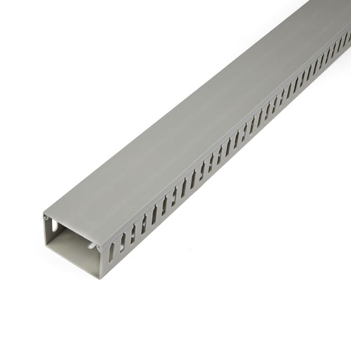StarTech.com CBMWD7550 6.5ft Cable Organizer with Cover - PVC Network Hider