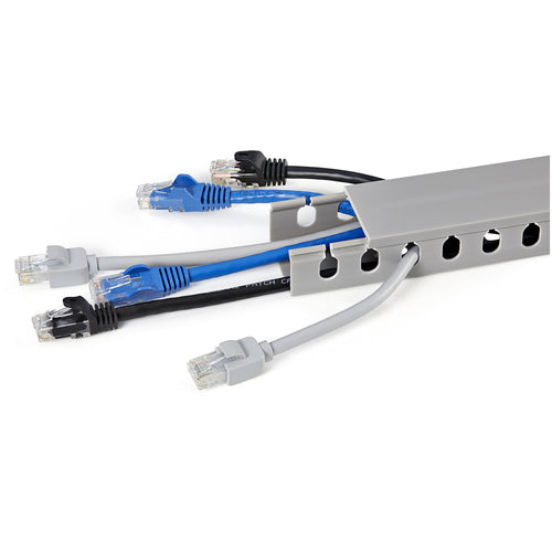 Cable Organizer StarTech.com CBMWD3825 6.5ft PVC 20-Cable Capacity Grey
