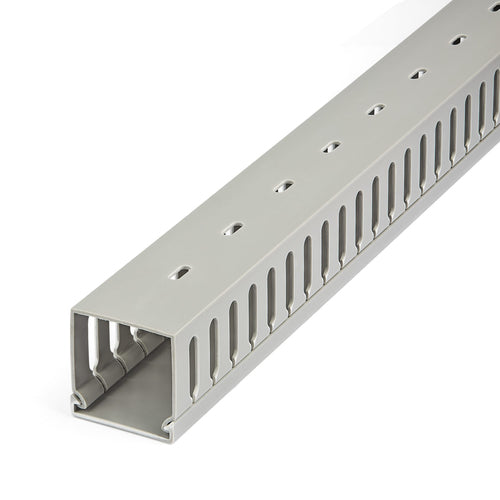 StarTech.com CBMWD5050 6.5ft PVC Cable Organizer - Grey - Efficient Cable Management
