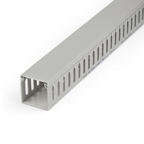 StarTech.com CBMWD5050 6.5ft PVC Cable Organizer - Grey - Efficient Cable Management