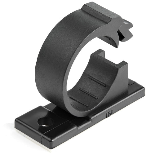Cable Management Clips StarTech.com 100 Adhesive Black Nylon Self Adhesive UL/94V-2 Fire Rated - CBMCC3
