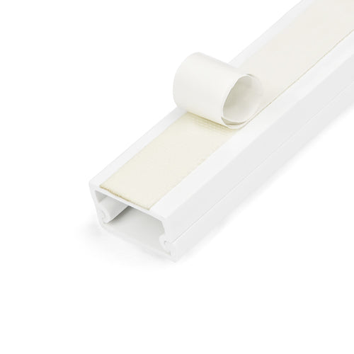 StarTech.com Cable Organizer Raceways, Adhesive Tape, 3ft, PVC, White