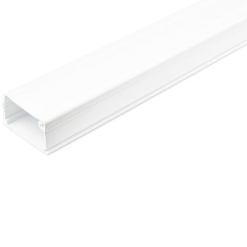 StarTech.com CBMOWD4527 6ft White Cable Organizer - PVC Cable Management Raceway