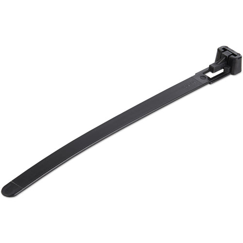 Cable Tie StarTech.com CBMZTRB5BK 5-Inch Reusable 50lb Black Nylon 100 Pack
