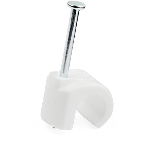 Cable Clips StarTech.com 100 Pack Large Reusable Nail-in White
