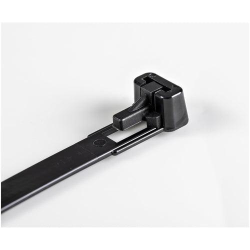 Cable Tie StarTech CBMZTRB10BK 10-Inch 50lb Tensile Releasable Nylon 100 Pack