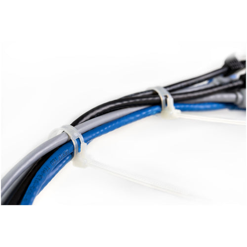 StarTech.com Reusable Cable Tie 10" | 50lb Strength | 100 Pack | White