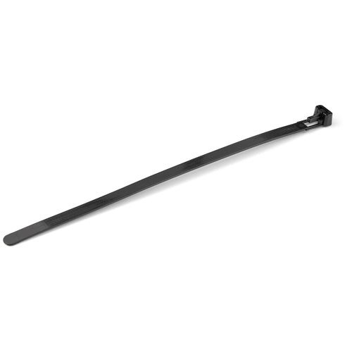 Cable Tie StarTech.com CBMZTRB8BK 8-Inch Nylon 50 lb Black Pack of 100