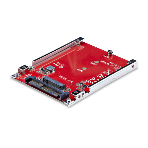 U.3 M.2 Adapter Card StarTech.com for PC Red 3.3V