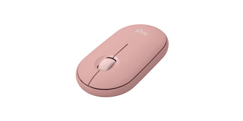 Logitech Pebble 2 Wireless Keyboard & Mouse Combo - RF & Bluetooth - Rose Color