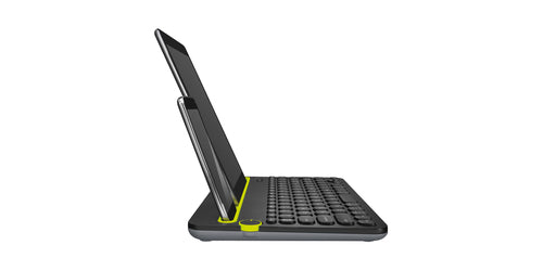 Wireless Bluetooth Keyboard Logitech Black Ergonomic Design