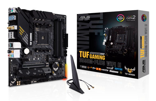 Motherboard ASUS TUF GAMING B550M-PLUS WIFI II AM4 DDR4 128GB - 90MB19Y0-M0EAY0