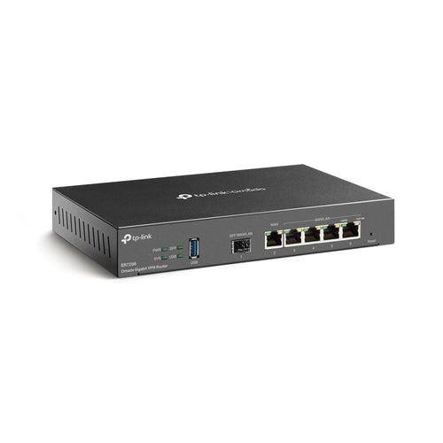 TP-Link Omada ER7206 Gigabit VPN Router Black Ethernet WAN