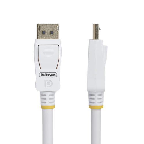 DisplayPort 1.2 Cable 6ft 4K 60Hz StarTech White M/M