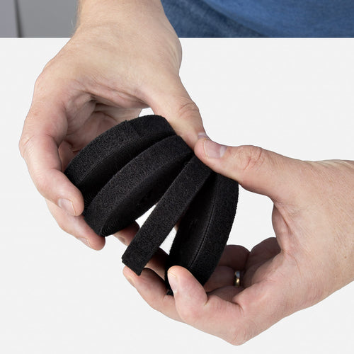 Cable Organizer StarTech.com HKLP15054PK 15ft 4-Pack 0.5in Wide Reusable Black - HKLP15054PK