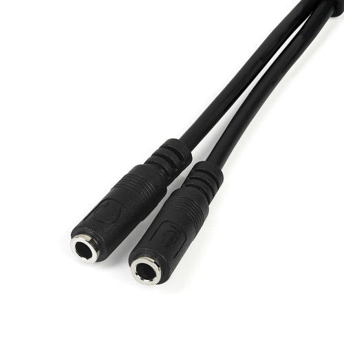 Audio Splitter StarTech MUYHSMFF 3.5mm 4-Position to 3-Position 2-Position Male Female - MUYHSMFF