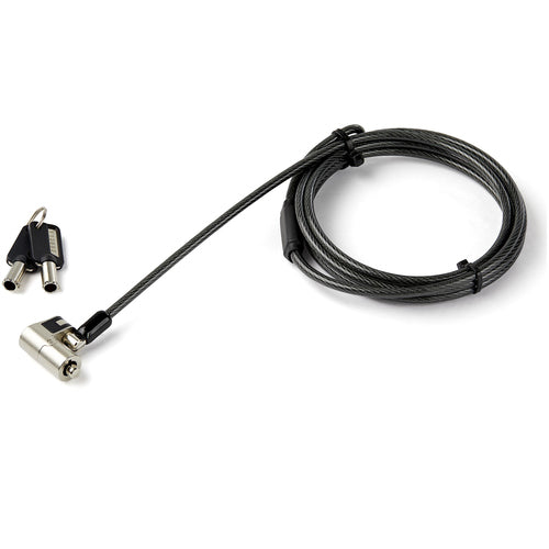 6.5ft Universal Laptop Cable Lock Anti-Theft Steel Lock K-Slot Compatible