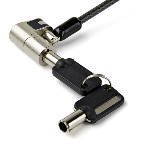 6.5ft Universal Laptop Cable Lock Anti-Theft Steel Lock K-Slot Compatible