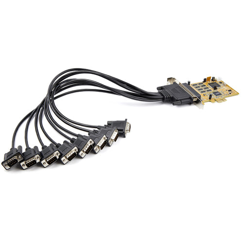 RS232 Serial Adapter StarTech PEX8S1050 8-Port PCIe ESD Protection