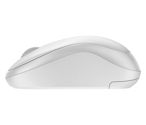 Wireless Full-Size Keyboard with Mouse - Logitech RF White
