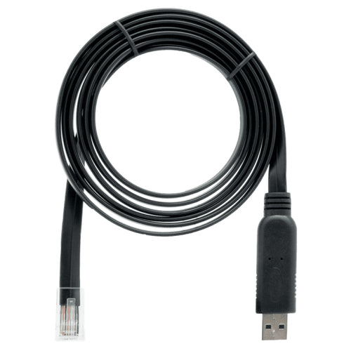 USB Console Cable QNAP CAB-CONSOLE-URJ45-1M8 1.8m USB A to RJ-45 Black