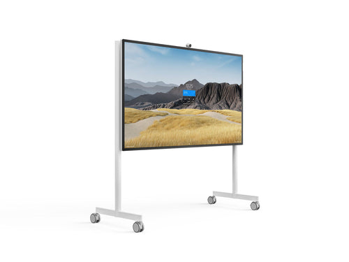 AV Equipment Stand Steelcase STPM2CART85 Grey White
