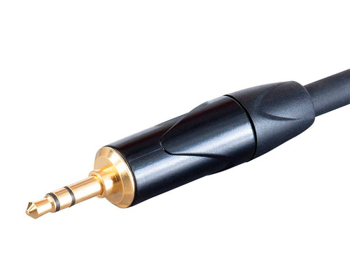 3.5mm TRS to 6.35mm TRS Audio Cable 1.82m Black Monoprice