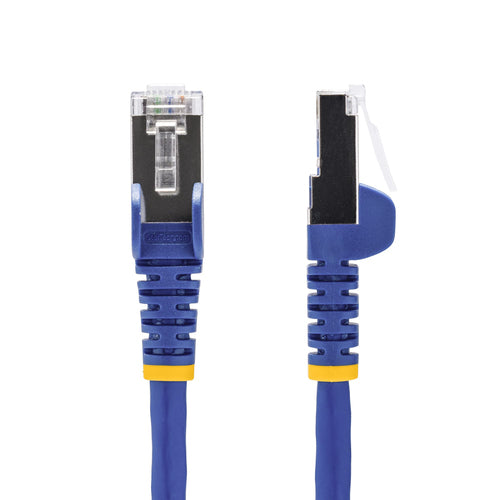 CAT8 Ethernet Cable 1ft Blue 25G 40G 2000MHz Snagless
